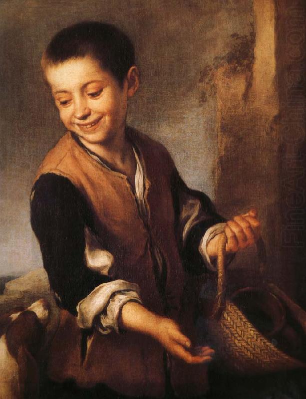 Juvenile and Dogs, Bartolome Esteban Murillo